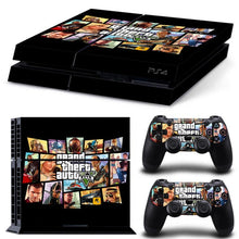 Load image into Gallery viewer, Cover Skin for PS4 (GTA 5)