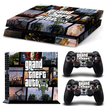 Load image into Gallery viewer, Cover Skin for PS4 (GTA 5)
