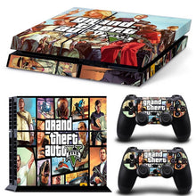Load image into Gallery viewer, Cover Skin for PS4 (GTA 5)