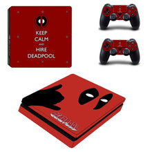 Load image into Gallery viewer, Cover Skin for Playstation 4 Slim (Deadpool)