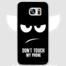 Load image into Gallery viewer, Phone Cases for Samsung Galaxy (Don't Touch My Phone)