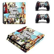 Load image into Gallery viewer, Cover Skin for PS4 Slim (GTA 5)