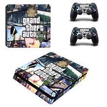Load image into Gallery viewer, Cover Skin for PS4 Slim (GTA 5)