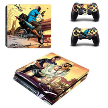 Load image into Gallery viewer, Cover Skin for PS4 Slim (GTA 5)