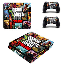 Load image into Gallery viewer, Cover Skin for PS4 Slim (GTA 5)