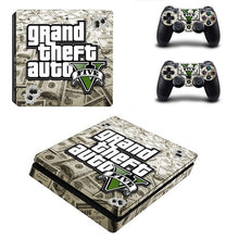 Load image into Gallery viewer, Cover Skin for PS4 Slim (GTA 5)