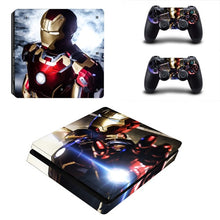 Load image into Gallery viewer, Cover Skin for PS4 Slim (Captain America)