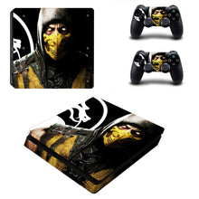 Load image into Gallery viewer, Cover Skin for PS4 Slim (Mortal Kombat Scorpion)