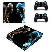 Load image into Gallery viewer, Cover Skin for PS4 Slim (Mortal Kombat Scorpion)