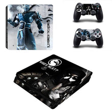 Load image into Gallery viewer, Cover Skin for PS4 Slim (Mortal Kombat Scorpion)