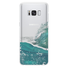 Load image into Gallery viewer, Silicon Cases for Samsung (Water &amp; Mountain)