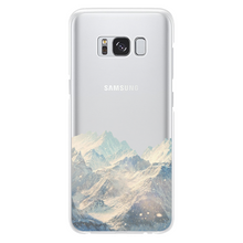 Load image into Gallery viewer, Silicon Cases for Samsung (Water &amp; Mountain)