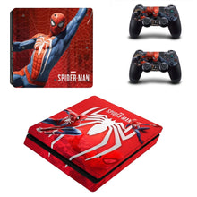 Load image into Gallery viewer, Cover Skin for PS4 Slim (Spiderman)