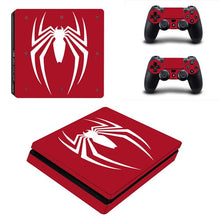 Load image into Gallery viewer, Cover Skin for PS4 Slim (Spiderman)
