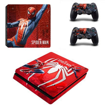 Load image into Gallery viewer, Cover Skin for PS4 Slim (Spiderman)