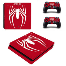 Load image into Gallery viewer, Cover Skin for PS4 Slim (Spiderman)