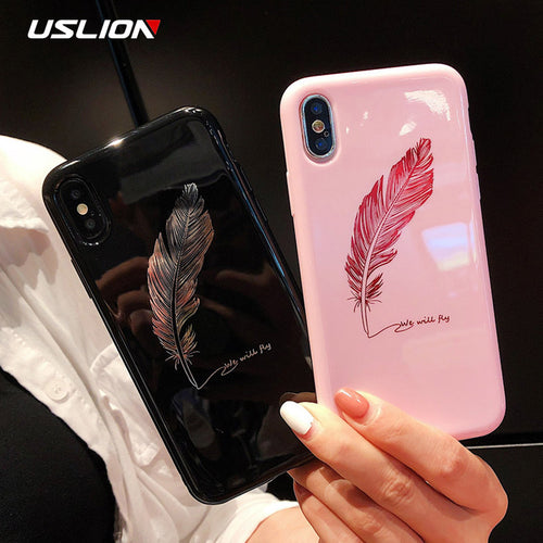 Phone Cases for iPhone (Feather)