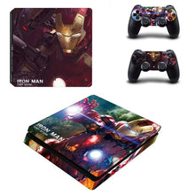Load image into Gallery viewer, Cover Skin for PS4 Slim (Iron Man)