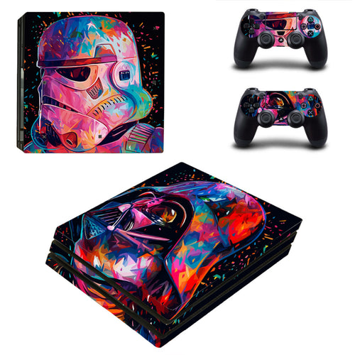 Cover Skin for PS4 PRO (Star Wars)