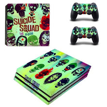 Load image into Gallery viewer, Cover Skin for PS4 PRO (Suicide Squad)