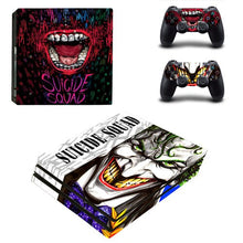 Load image into Gallery viewer, Cover Skin for PS4 PRO (Suicide Squad)