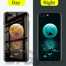 Load image into Gallery viewer, Luminous Glass Cover Cases for iPhone (Day Effect)