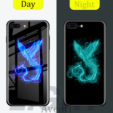 Load image into Gallery viewer, Luminous Glass Cover Cases for iPhone (Day Effect)