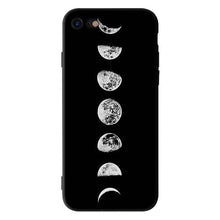 Load image into Gallery viewer, Silicon Cases for iPhone (Space Moon)