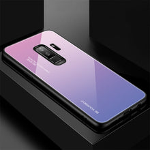 Load image into Gallery viewer, Tempered Glass Cases for Samsung Galaxy (Colourful)