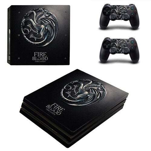 Cover Skin for PS4 PRO (GOT)
