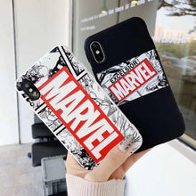 Load image into Gallery viewer, Matte Silicon Cases for iPhone (Superheroes)