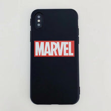 Load image into Gallery viewer, Matte Silicon Cases for iPhone (Superheroes)