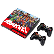 Load image into Gallery viewer, Cover Skin for PS3 Slim (Captain America)