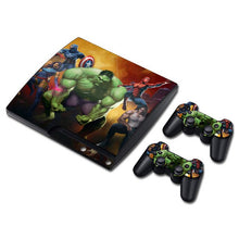 Load image into Gallery viewer, Cover Skin for PS3 Slim (Captain America)