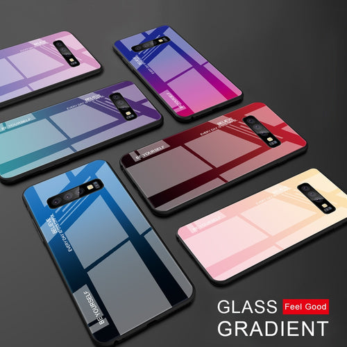Tempered Glass Cases for Samsung Galaxy