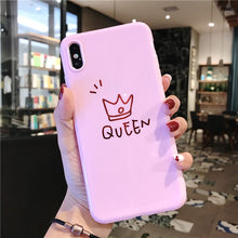 Load image into Gallery viewer, Silicon Cases for iPhone (Queen,King)