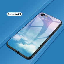 Load image into Gallery viewer, Tempered Glass Cover Cases for iPhone (Colorful)