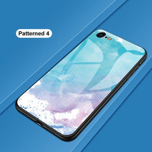 Load image into Gallery viewer, Tempered Glass Cover Cases for iPhone (Colorful)