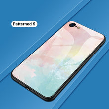 Load image into Gallery viewer, Tempered Glass Cover Cases for iPhone (Colorful)