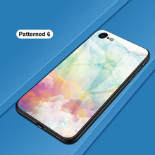 Load image into Gallery viewer, Tempered Glass Cover Cases for iPhone (Colorful)