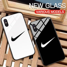 Load image into Gallery viewer, Tempered Glass Cases for iPhone (Nike)