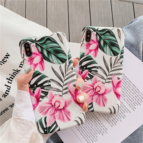 Tropical Plants Cases for iPhone