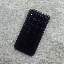 Load image into Gallery viewer, Crocodile Leather Cases for iPhone