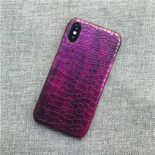 Load image into Gallery viewer, Crocodile Leather Cases for iPhone