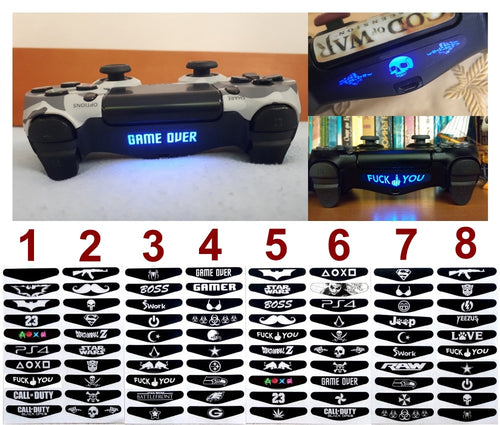 Light Bar Stickers for PS4