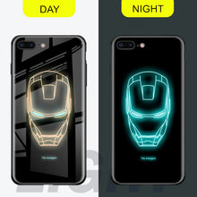 Load image into Gallery viewer, Tempered Glass Cases for iPhone (Superheroes)