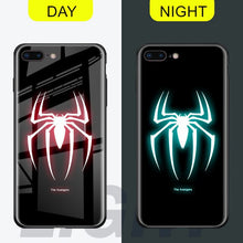 Load image into Gallery viewer, Tempered Glass Cases for iPhone (Superheroes)