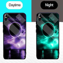 Load image into Gallery viewer, Luminous Glass Cover Cases for iPhone (Daytime)