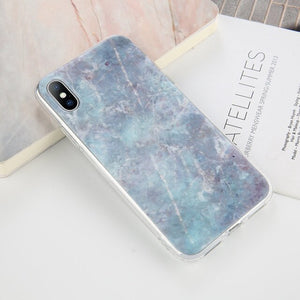 Silicon Cases for iPhone (Marble)
