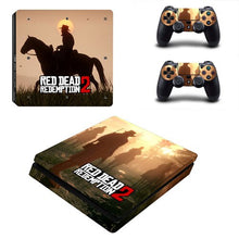 Load image into Gallery viewer, Cover Skin for PS4 Slim (RDR 2)
